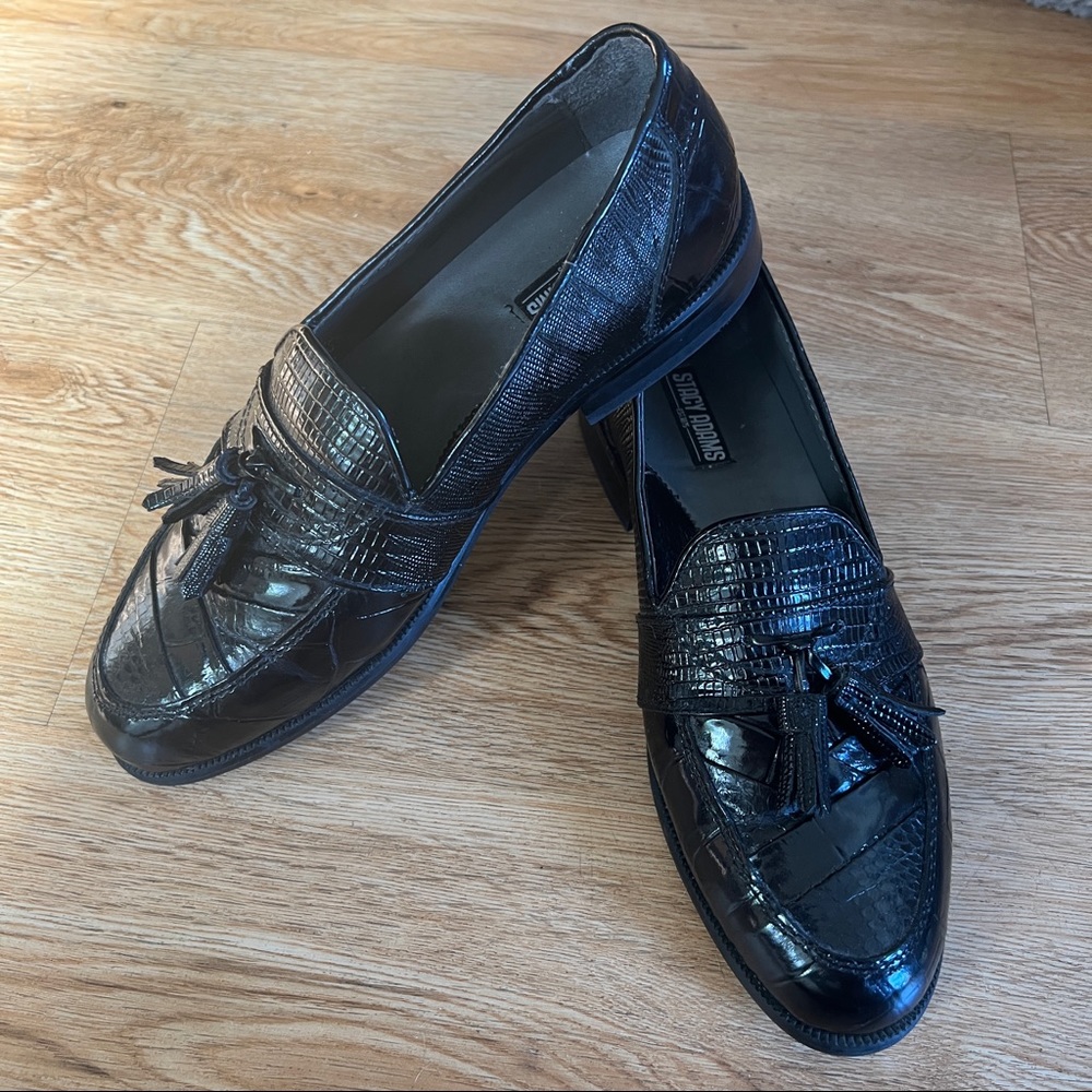 Stacy Adams genuine snake leather size 8.5